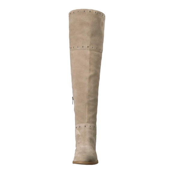 Vince Camuto Unisex-Adult Bestan Over The Knee Boot in Tan Suede, NWOT - Picture 4 of 7
